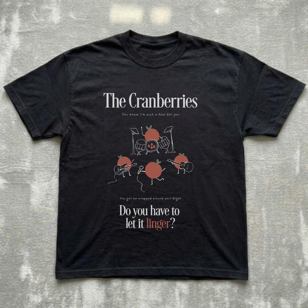 The Cranberries Black Band Tee